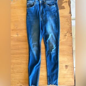 Nina high rise ankle skinny jeans